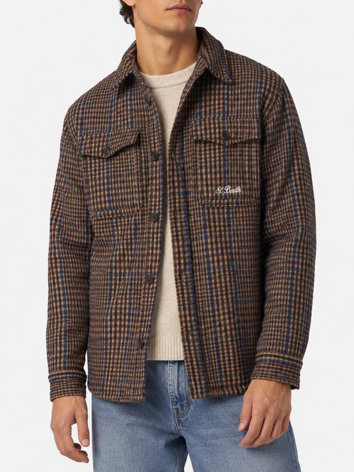 Overshirt Burton principe di Galles con patch