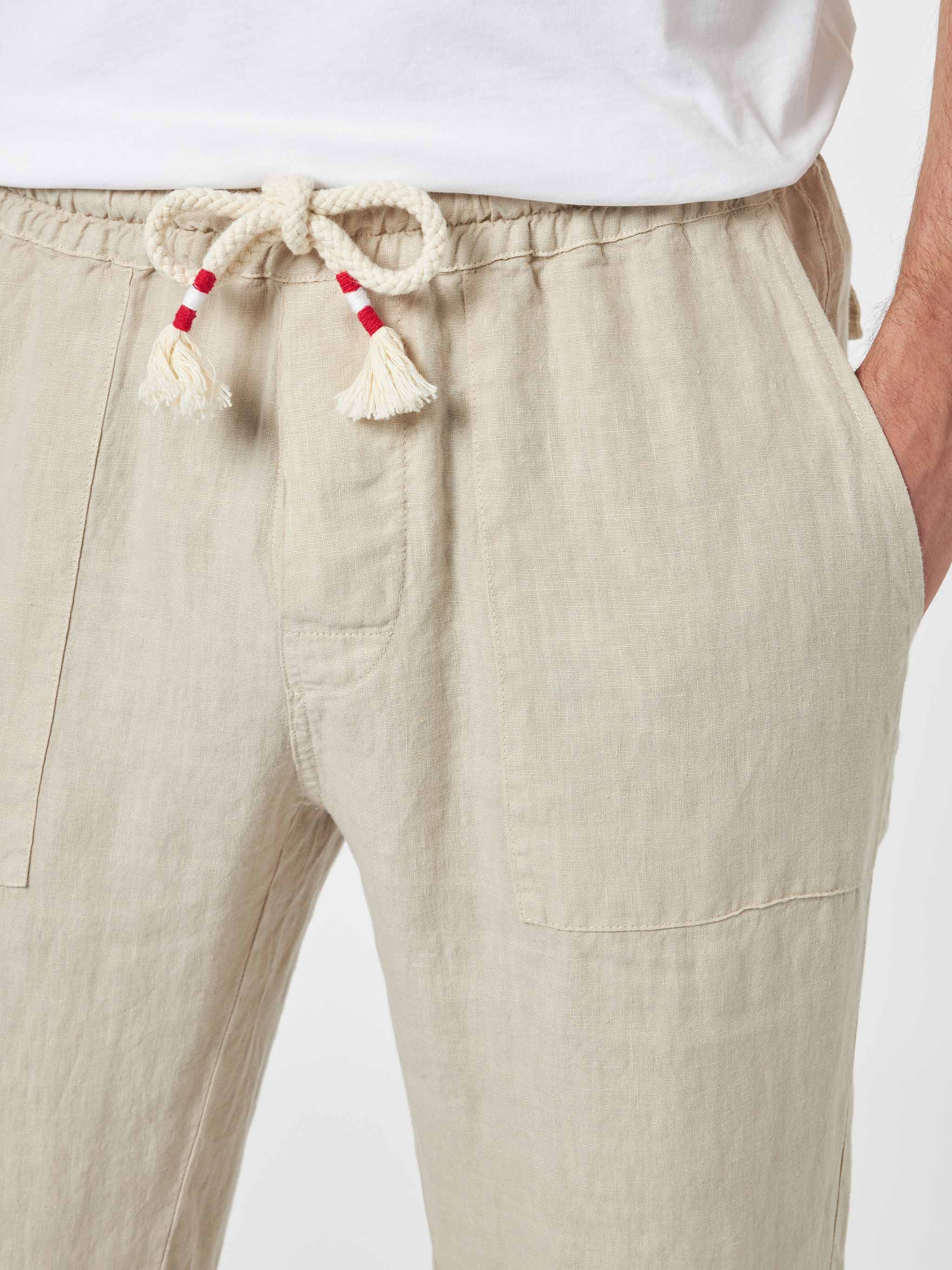 Calais Linen Pants | Men's Loose Fit Summer Pants