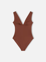 Woman heatsealed one-piece swimsuit Calliope