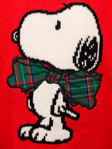 Roter Mädchenpullover Calia mit Snoopy-Patch | SNOOPY PEANUTS SPECIAL EDITION