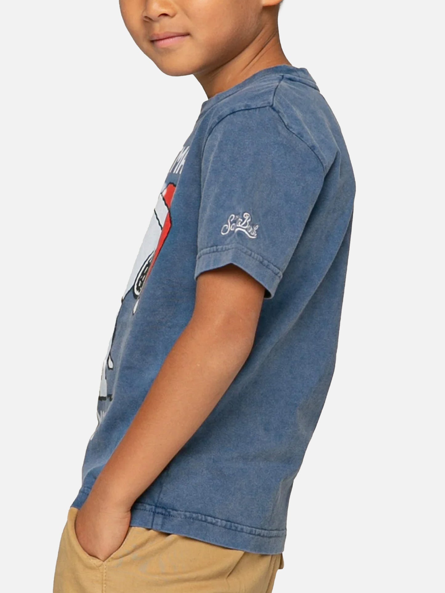 T-shirt da bambino con stampa Snoopy Christmas Mood | Peanuts© Edizione Speciale