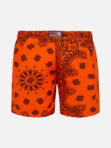 Orange Badeshorts für Jungen