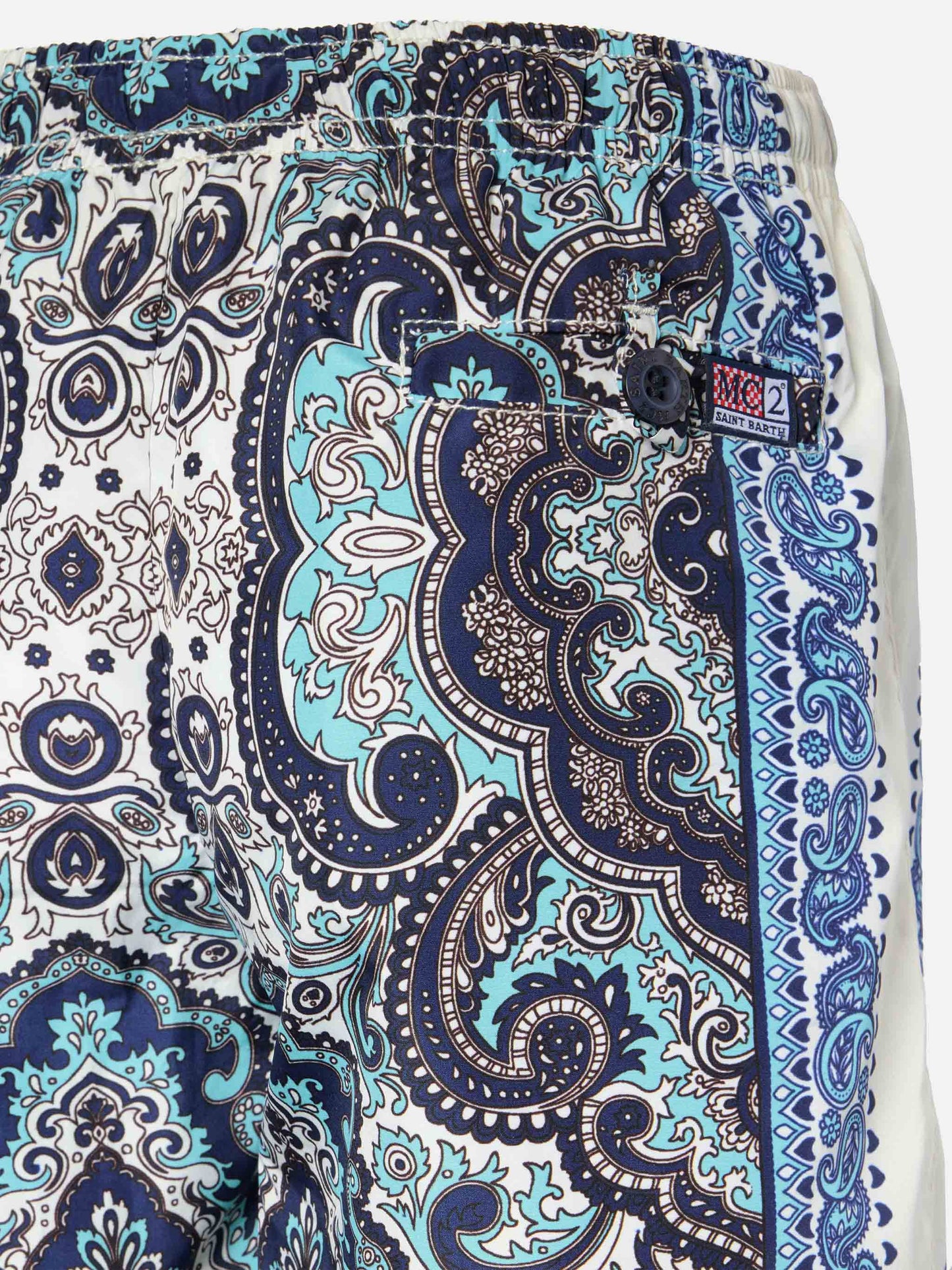 Costume mare Caprese Jr lunghezza media con stampa bandana