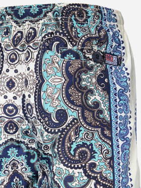 Costume mare Caprese Jr lunghezza media con stampa bandana