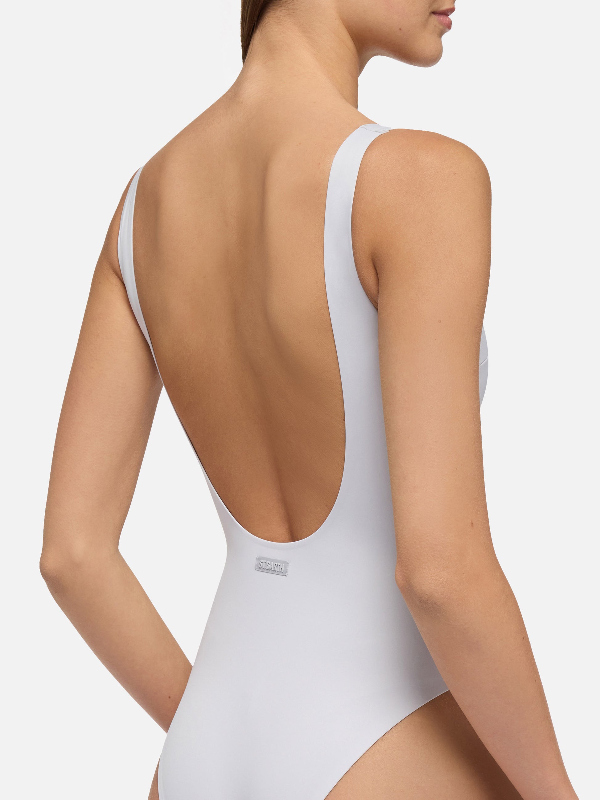 Cassandra square neck one-piece swimsuit - MC2 Saint Barth