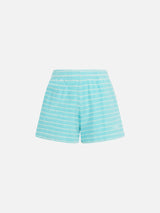 Woman terry pull up shorts Cate