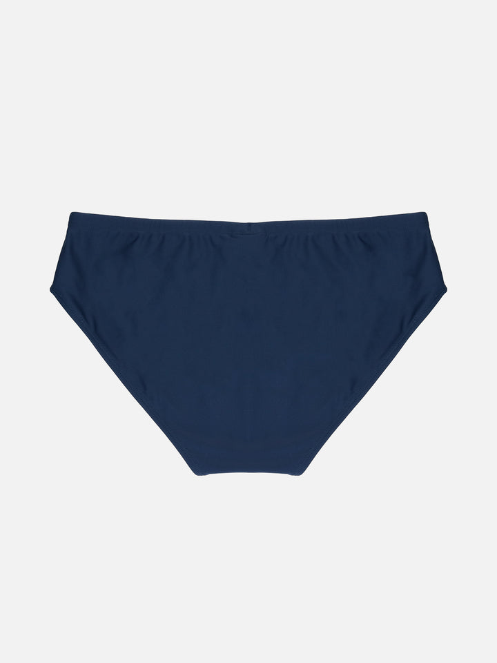 Cayo solid navy blueswim briefs
