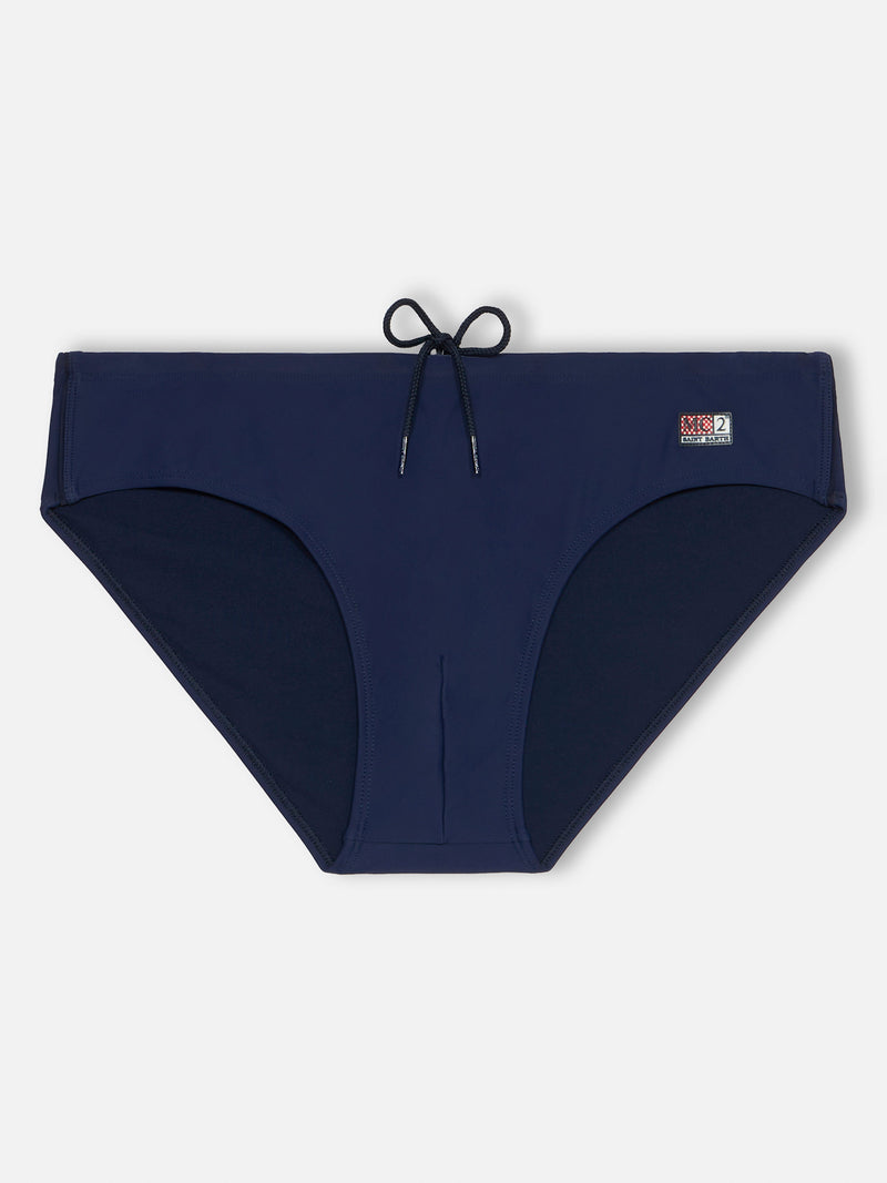 Marineblaue Herren-Badehose Cayo