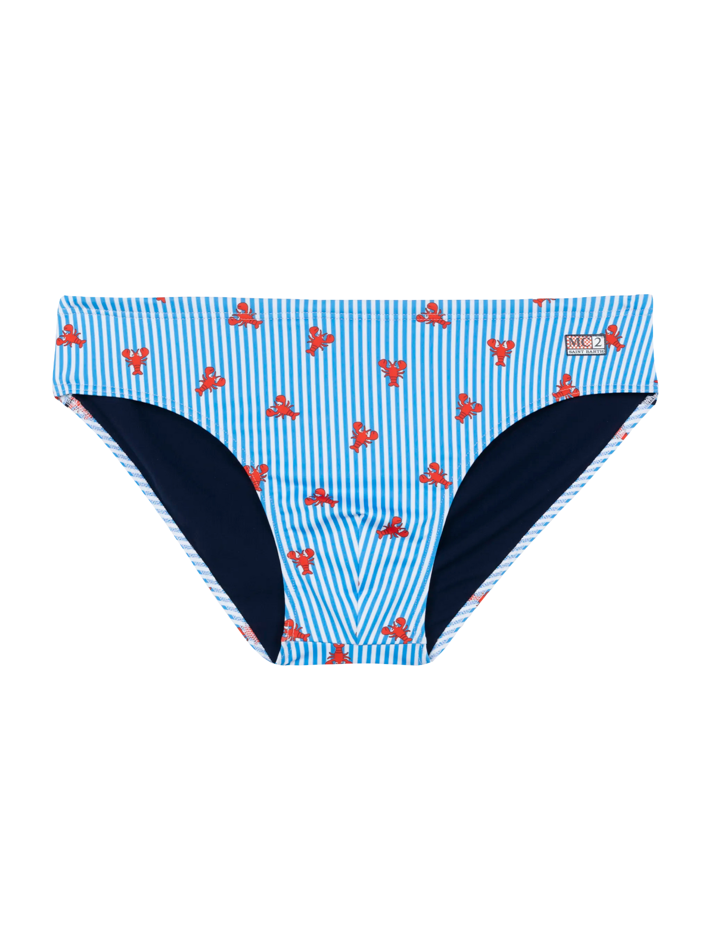 Badeslip Cayo mit Hummer-Print
