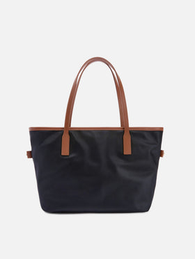 Black City medium nylon bag