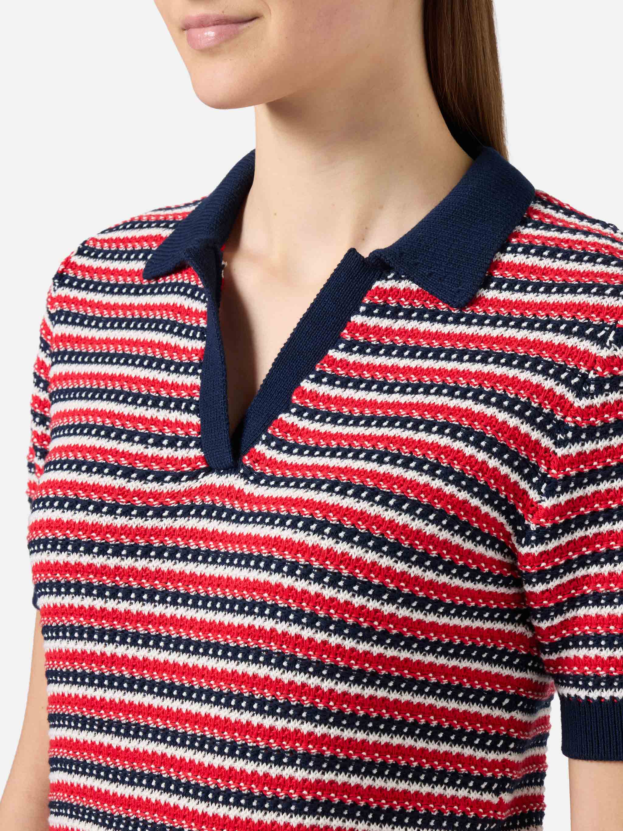 【新品】25ss h beauty&youth cotton polo knit セーター GIZA HIGH GAUGE KNIT POLO
