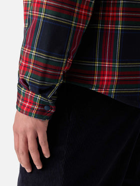 Camicia over con taschino e ricamo St. Barth Bob Club