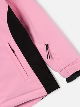 Chaqueta de esquí rosa Chavanette con estampado de Minnie Mouse en la espalda | Special edition 
