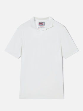 Polo en piqué technique coloris crème Camber 