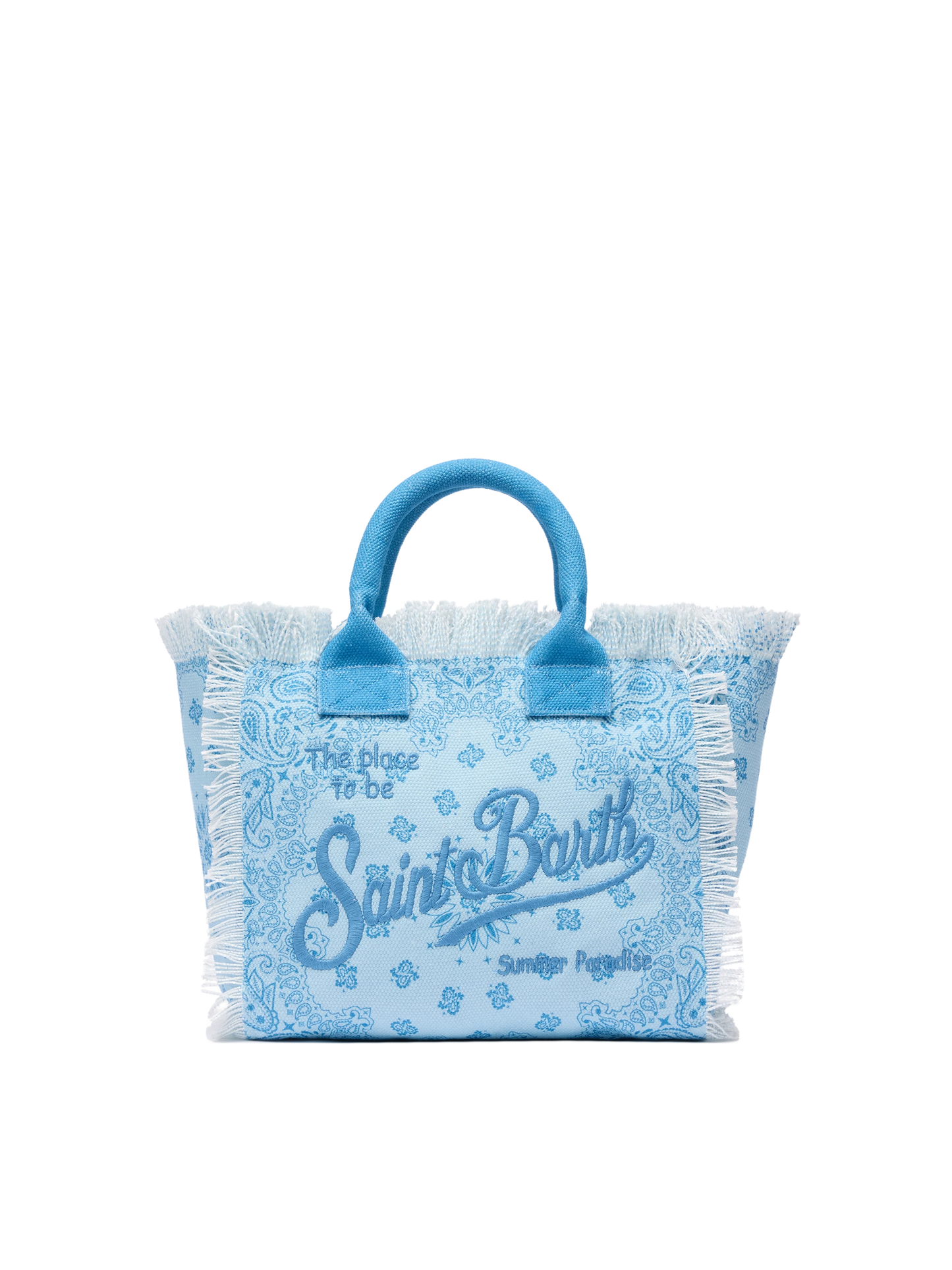 Borsa Colette in canvas di cotone con stampa bandana