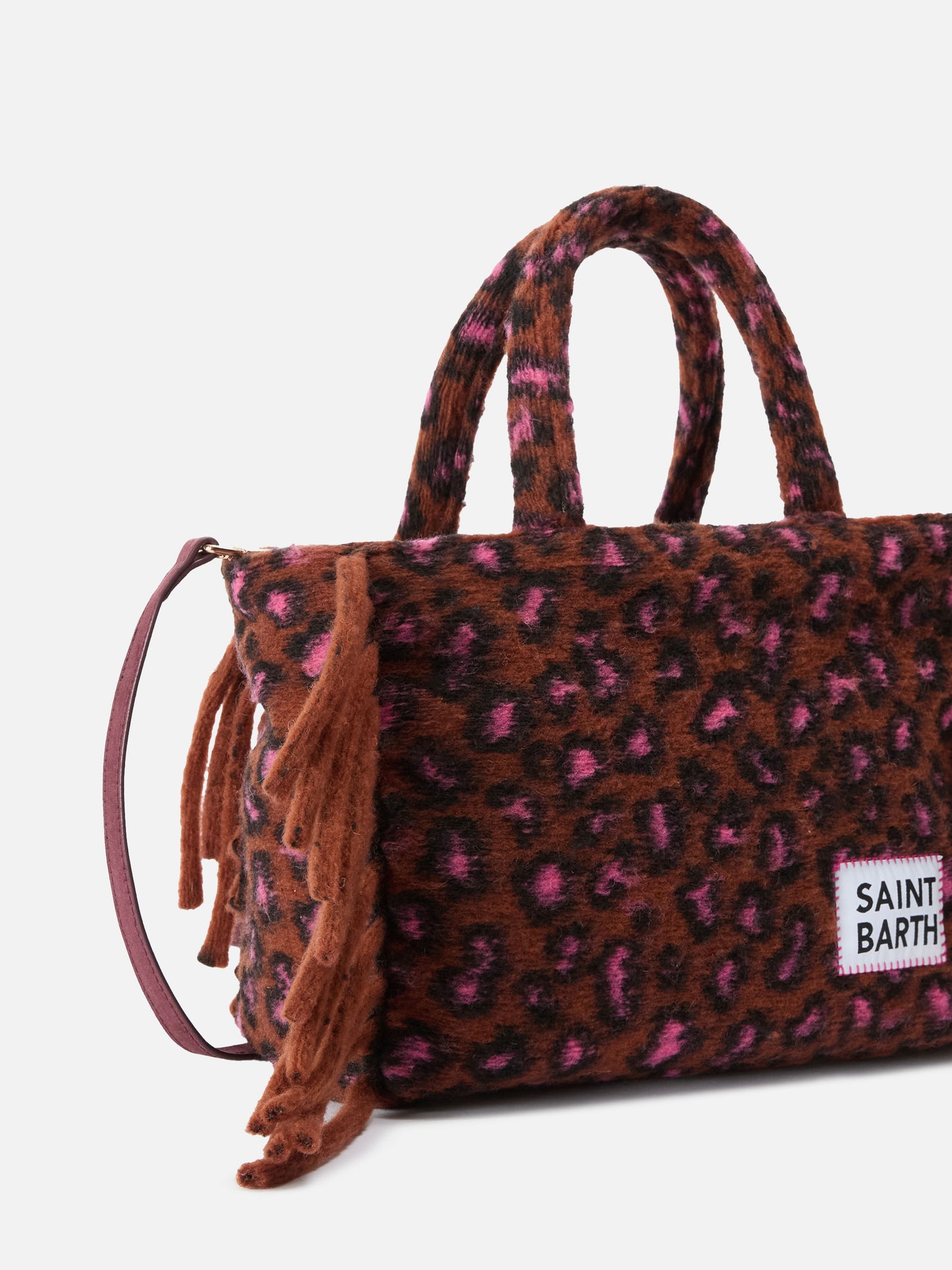Colette Blanket Handtasche mit Animal-Print