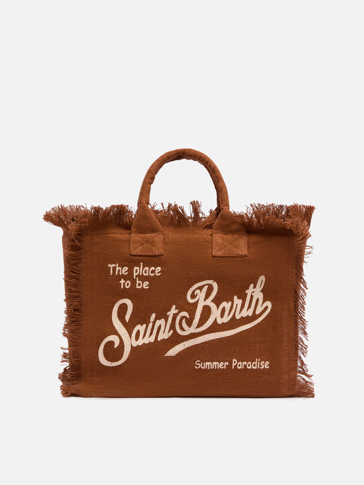 Colette Leinen braune Handtasche
