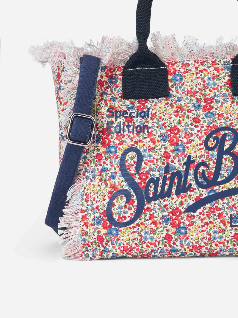 Flower Cotton canvas Colette Liberty handbag |MADE WITH LIBERTY FABRIC