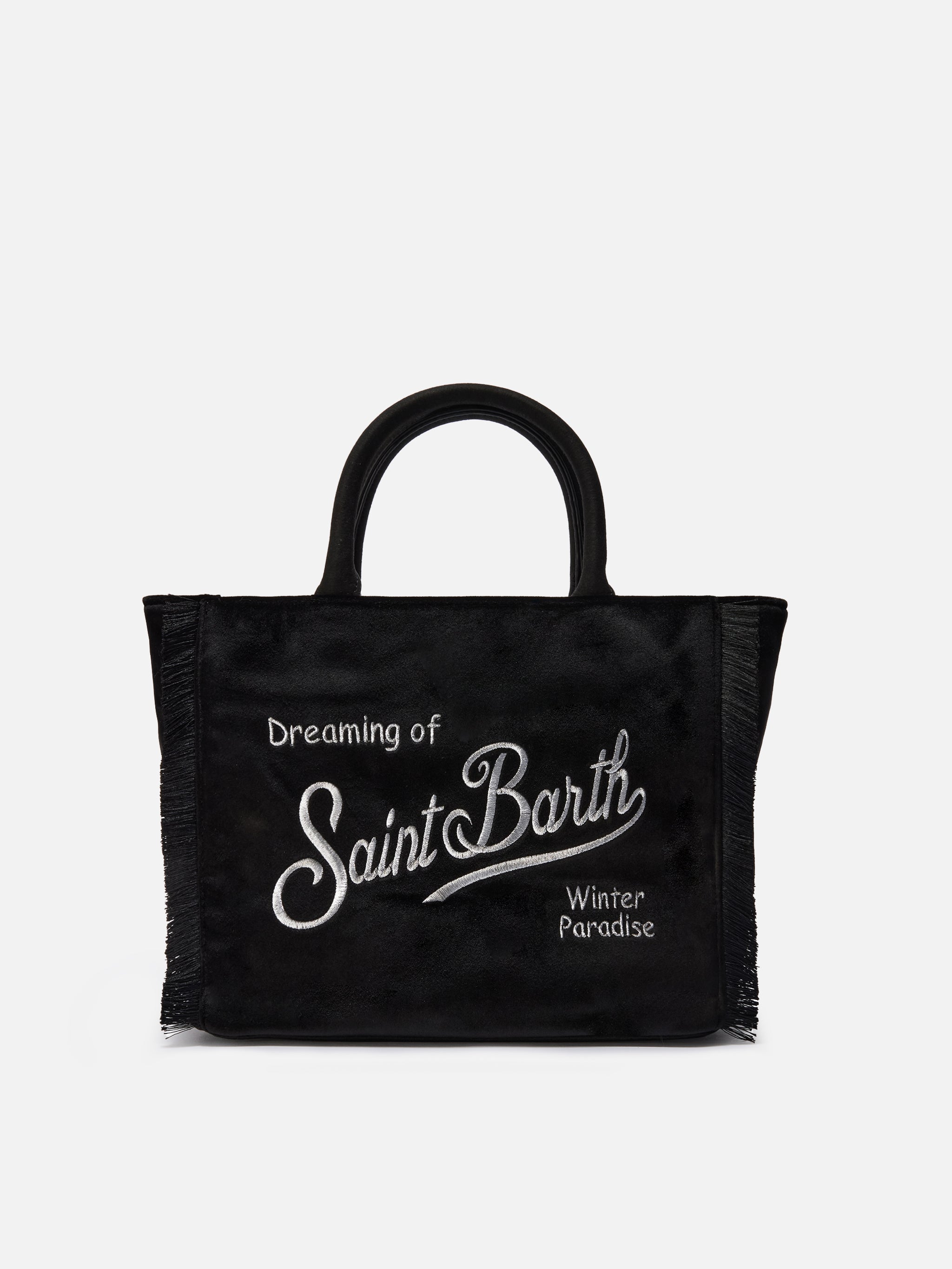 Colette Velvet black bag – MC2 Saint Barth