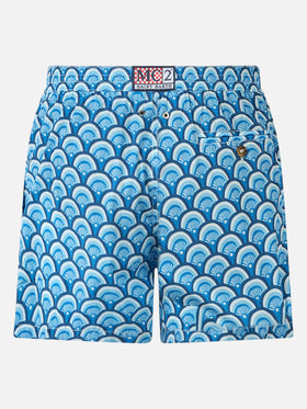 Man Comfort swim shorts with geometric print - MC2 Saint Barth