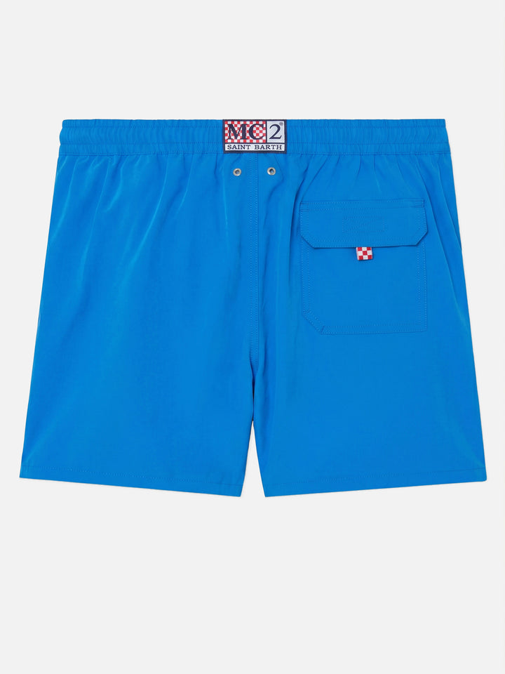 Bluette Comfort swim shorts  with St. Barth embroidery
