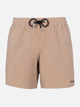 Man beige Comfort swim shorts