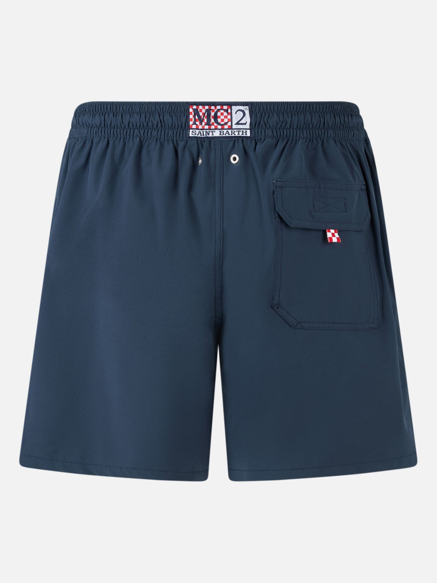 Man Comfort Badeshorts mit „Nel bere e nel mare“-Stickerei | INSULTI LUMINOSI SONDEREDITION