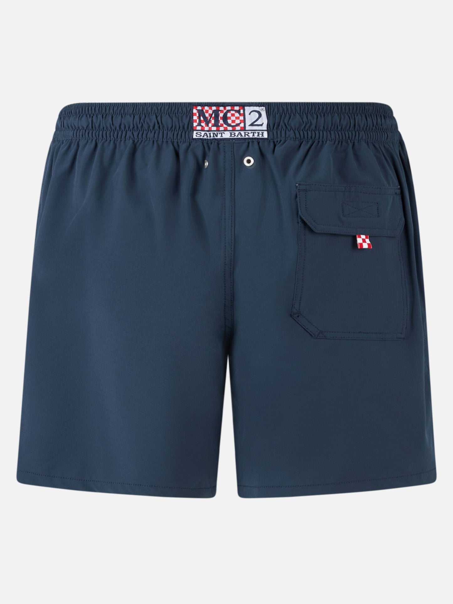 Man Comfort Badeshorts mit „Nel bere e nel mare“-Stickerei | INSULTI LUMINOSI SONDEREDITION