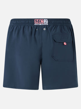 Man Comfort Badeshorts mit „Nel bere e nel mare“-Stickerei | INSULTI LUMINOSI SONDEREDITION
