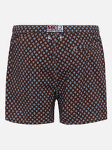 Comfort Light swim shorts with tie print