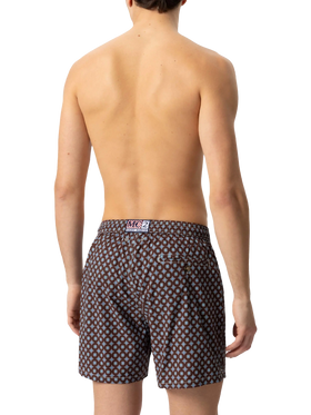 Badeshorts Comfort Light mit Krawatten-Print