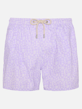 Badeshorts Comfort Light mit Meerestier-Print