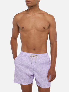 Badeshorts Comfort Light mit Meerestier-Print