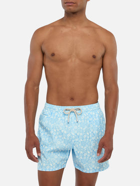 Comfort Light swim shorts with shells print