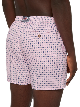 Comfort Light swim shorts with tie print - MC2 Saint Barth