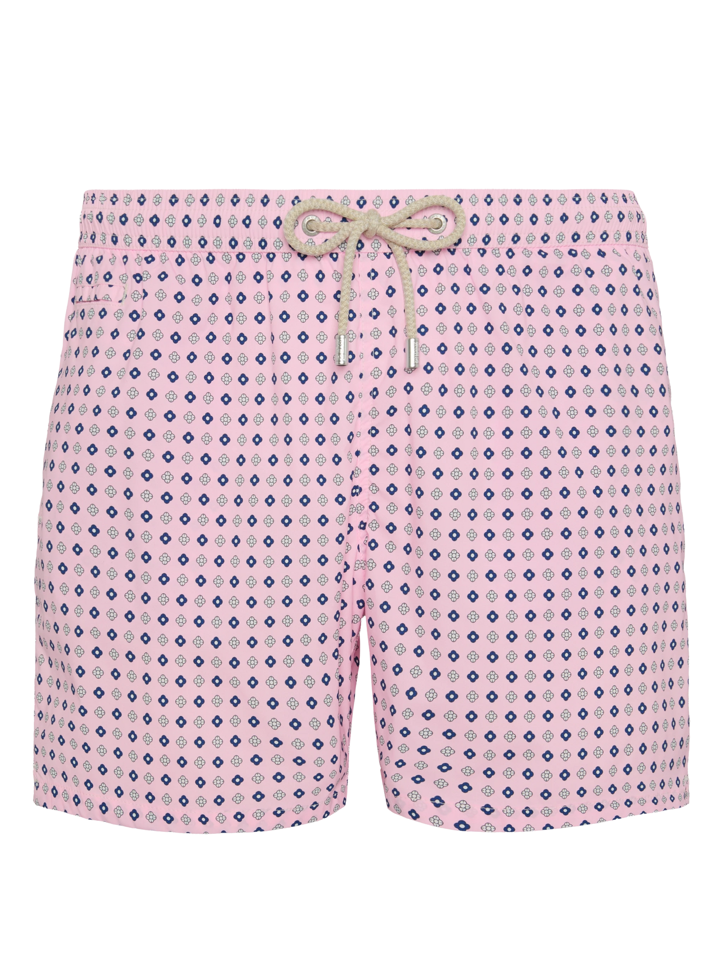 Comfort Light swim shorts with tie print - MC2 Saint Barth