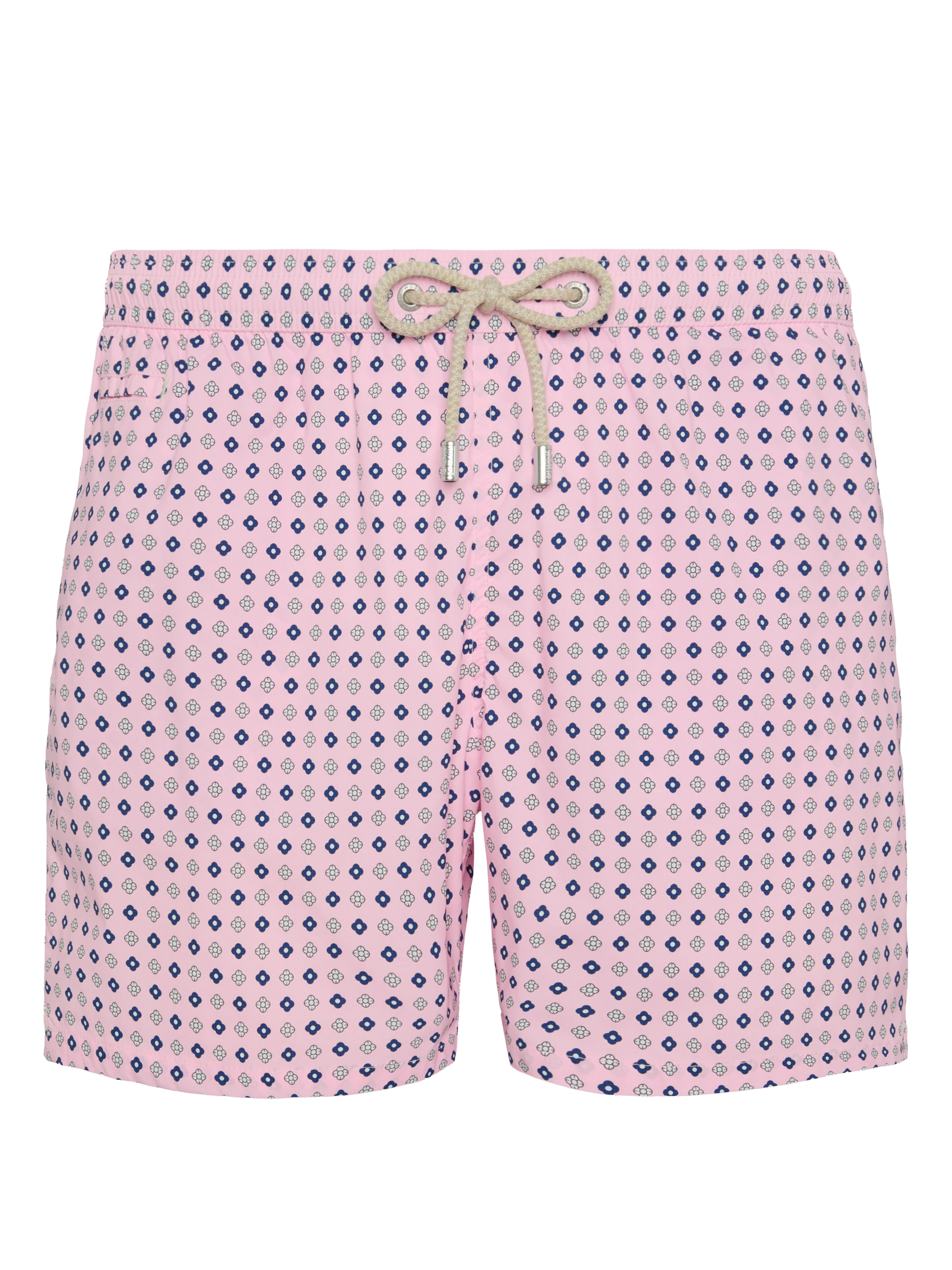 Comfort Light swim shorts with tie print - MC2 Saint Barth