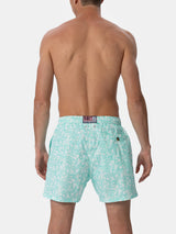 Man Comfort Light Badeshorts mit Blumendruck