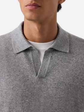 Polo Covent en cachemir gris 