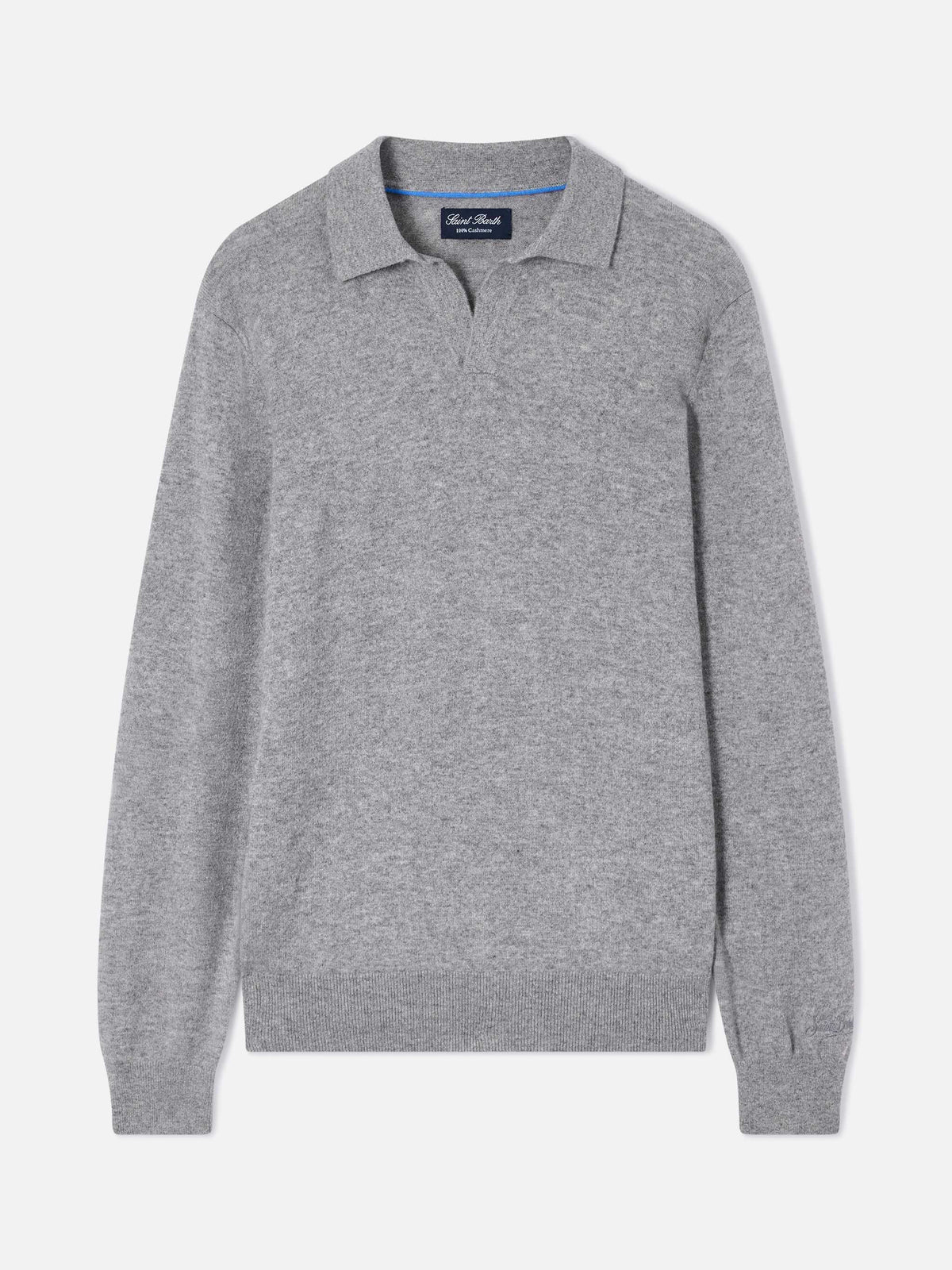 Polo Covent en cachemir gris 