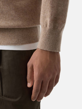Polo Covent khaki in cashmere
