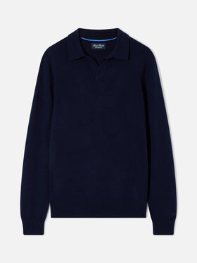 Polo Covent in cashmere blu navy