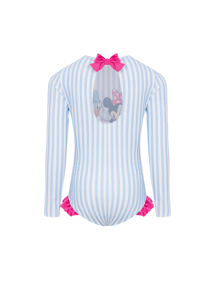 Costume intero Cressy a maniche lunghe con stampa Disney team | PROTEZIONE UV | DISNEY® SPECIAL EDITION