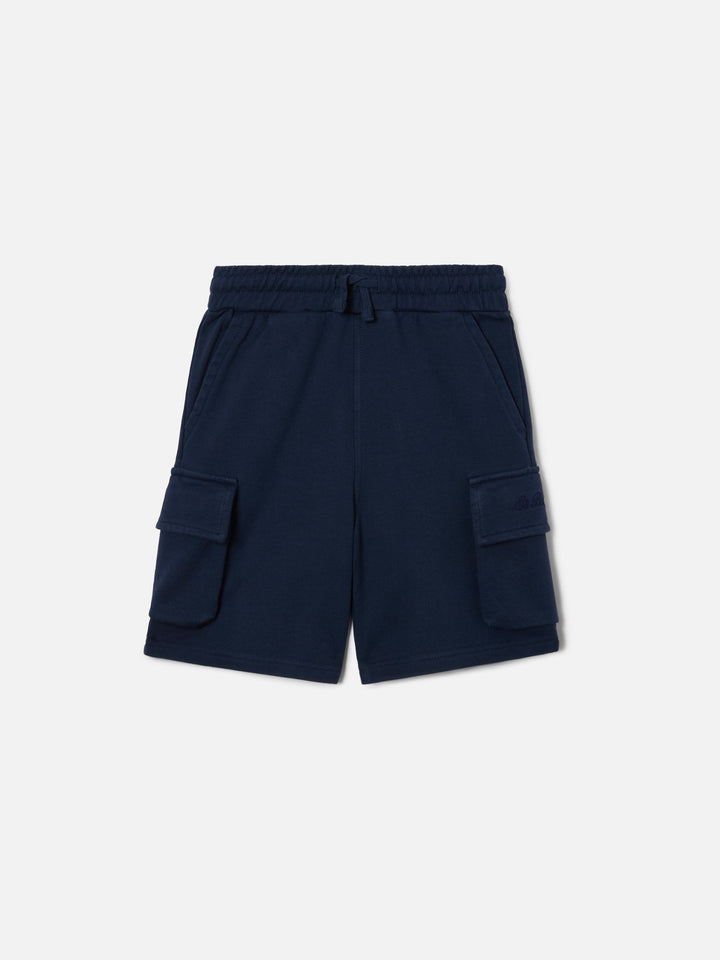 Marineblaue Cargy Jr Cargo-Shorts 