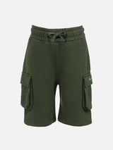 Boy military green cargo short pants Cargy