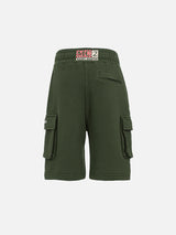 Boy military green cargo short pants Cargy