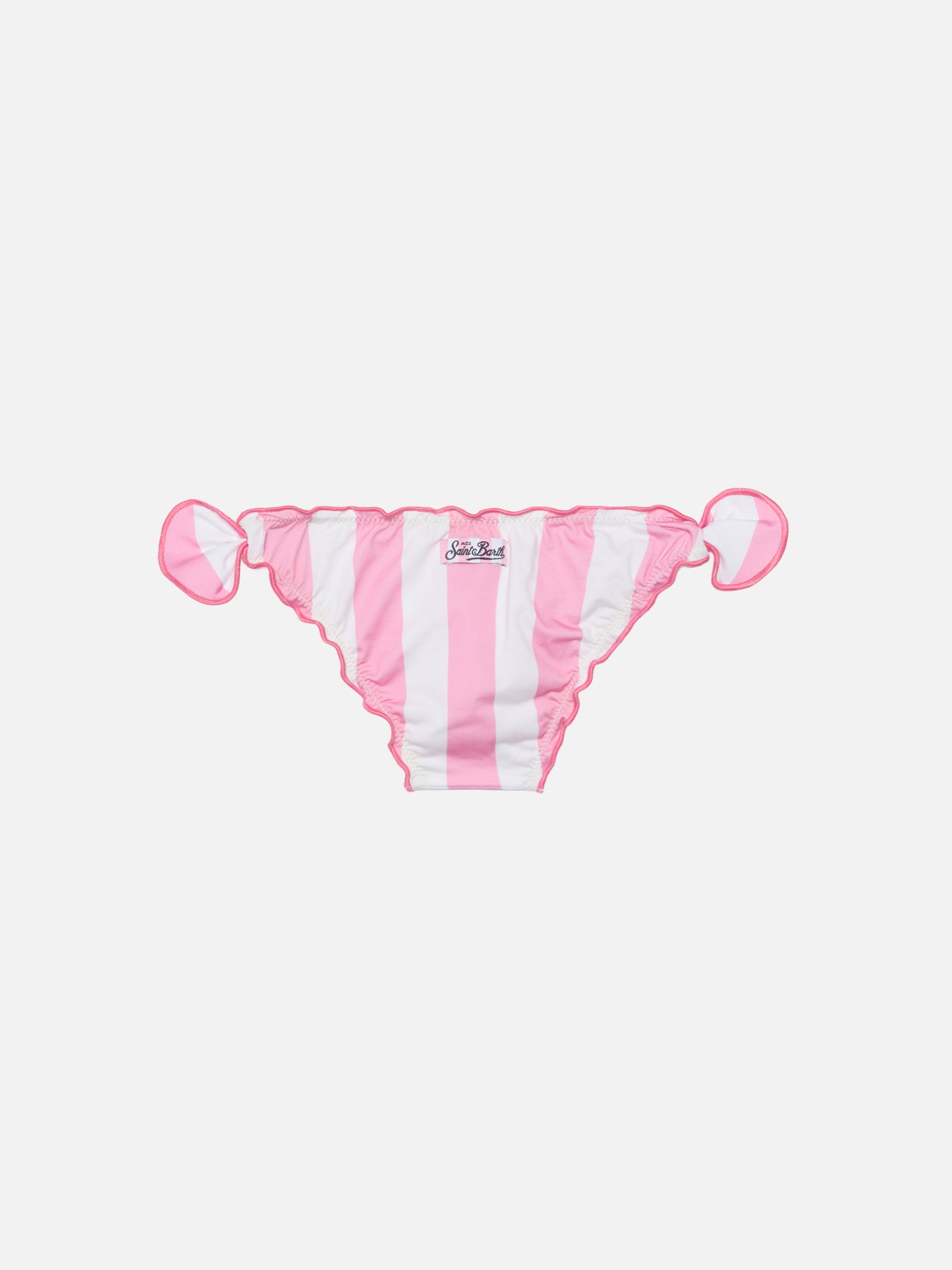 Cric classic swim briefs with pink striped print