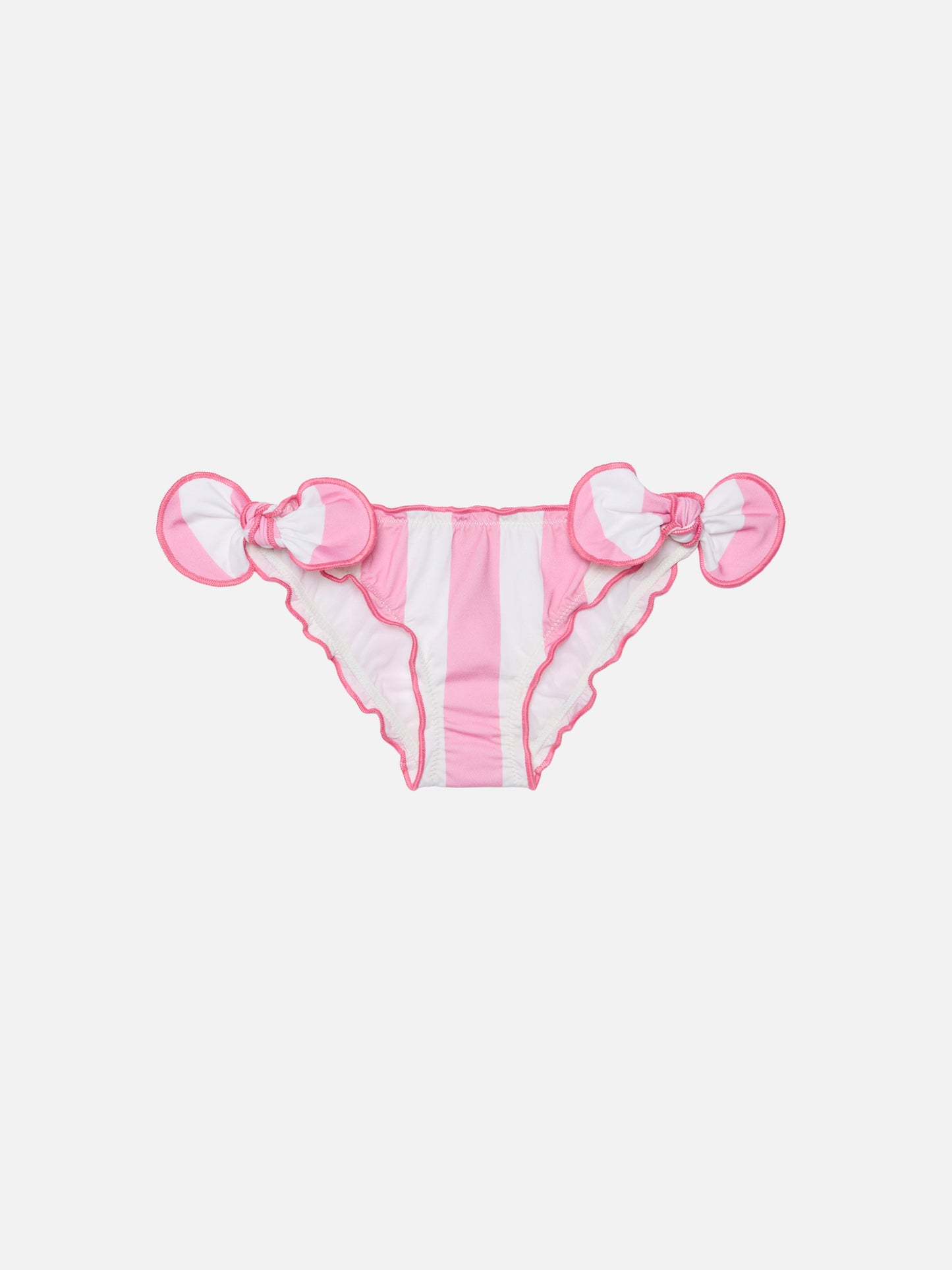 Cric classic swim briefs with pink striped print