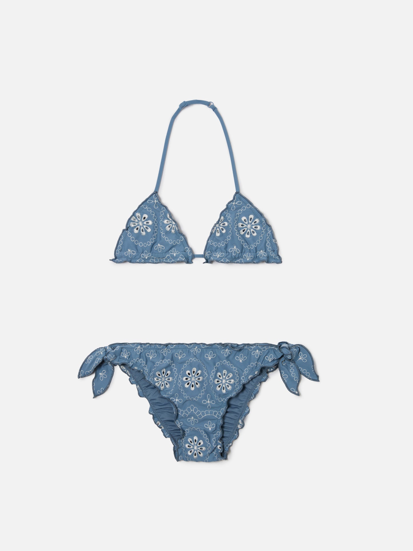 Cris sangallo bikini with ruffled edges