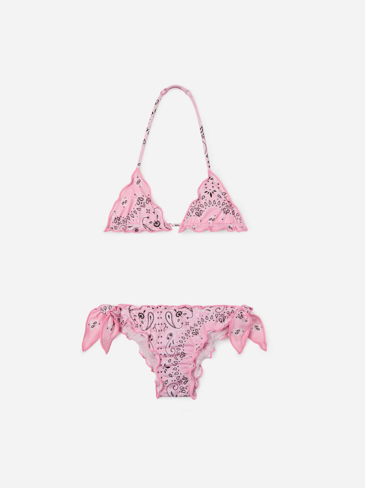 Cris stretch bikini with bandana print